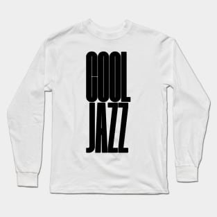 bold Cool Jazz logo Long Sleeve T-Shirt